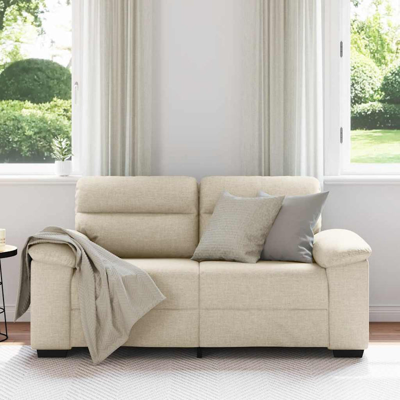 vidaXL 2 üléses vászon kanapé 120 cm