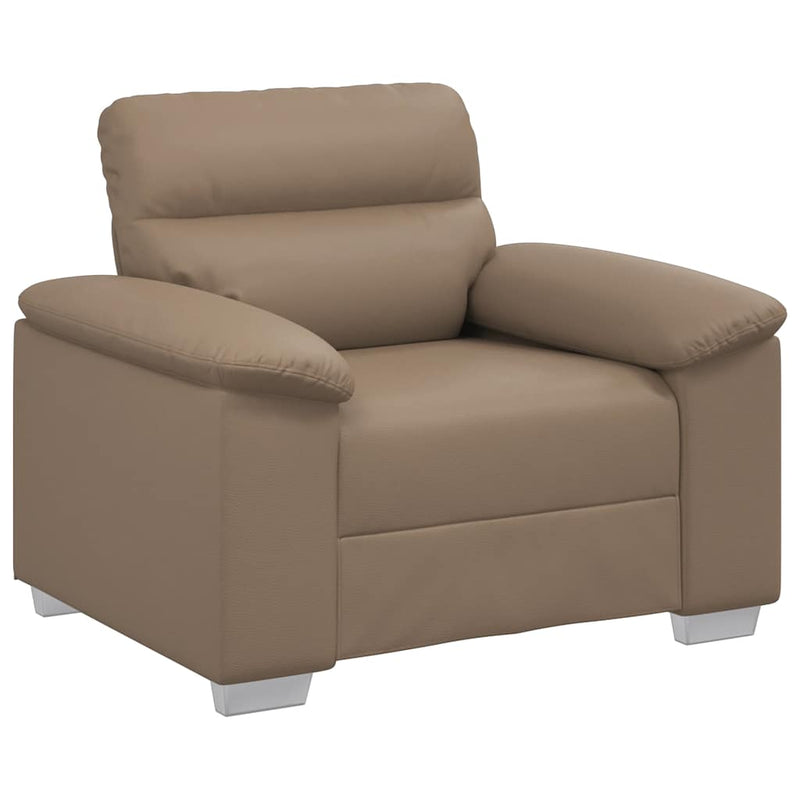 vidaXL kávészínű műbőr kanapéfotel 60 cm