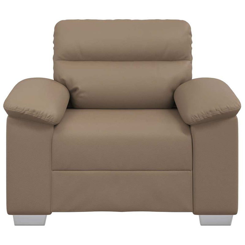 vidaXL kávészínű műbőr kanapéfotel 60 cm
