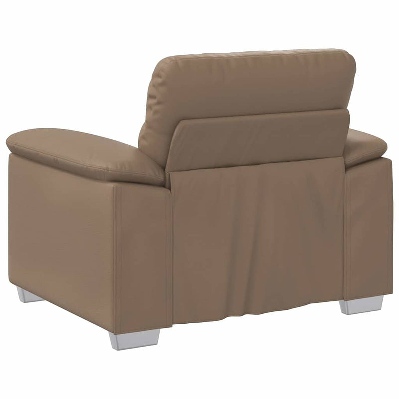 vidaXL kávészínű műbőr kanapéfotel 60 cm