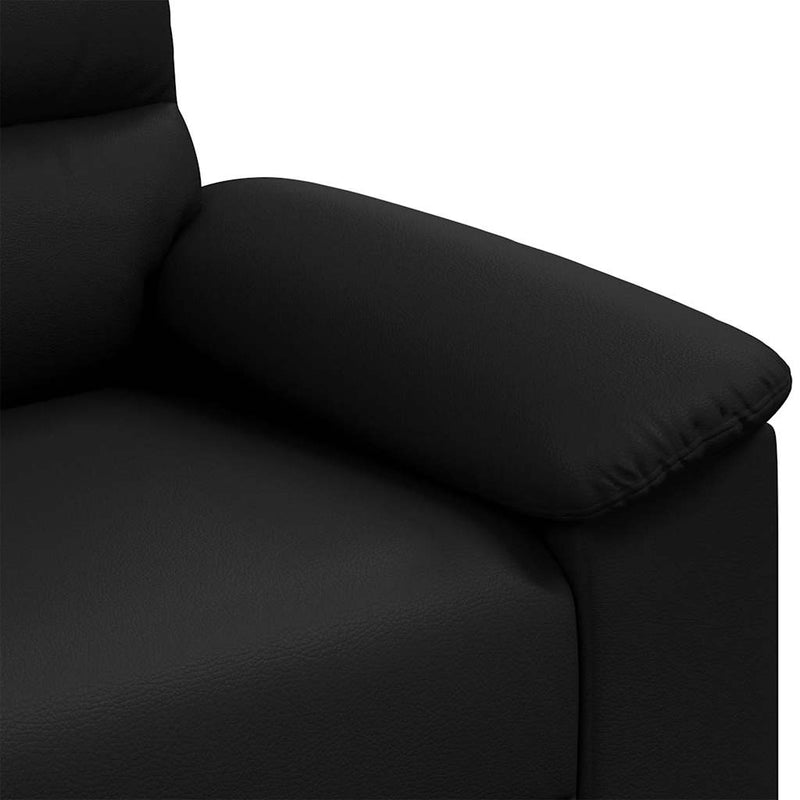 vidaXL fekete műbőr kanapéfotel 60 cm