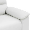 vidaXL kétszemélyes fehér műbőr kanapé 180 x 81 x 84 cm