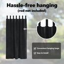 vidaXL Sötétítő függönyök 2 pcs Fekete 140 x 175 cm Bársony