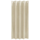 vidaXL Sötétítő függönyök 2 pcs Krém 140 x 175 cm Bársony