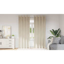 vidaXL Sötétítő függönyök 2 pcs Krém 140 x 225 cm Bársony