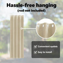 vidaXL Sötétítő függönyök 2 pcs Krém 140 x 225 cm Bársony