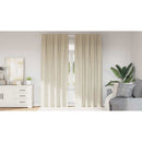 vidaXL Sötétítő függönyök 2 pcs Krém 140 x 245 cm Bársony