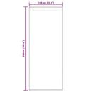 vidaXL Sötétítő függönyök 2 pcs Krém 140 x 260 cm Bársony