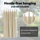 vidaXL Sötétítő függönyök 2 pcs Krém 140 x 175 cm Bársony