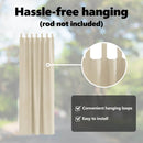 vidaXL Sötétítő függönyök 2 pcs Krém 140 x 225 cm Bársony