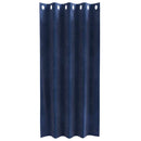 vidaXL Sötétítő függönyök 2 pcs Sötét kék 140 x 175 cm Bársony