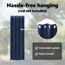 vidaXL Sötétítő függönyök 2 pcs Sötét kék 140 x 225 cm Bársony
