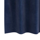 vidaXL Sötétítő függönyök 2 pcs Sötét kék 140 x 245 cm Bársony