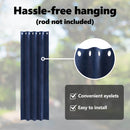 vidaXL Sötétítő függönyök 2 pcs Sötét kék 140 x 245 cm Bársony