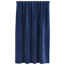 vidaXL Sötétítő függönyök 2 pcs Sötét kék 140 x 140 cm Bársony