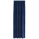 vidaXL Sötétítő függönyök 2 pcs Sötét kék 140 x 245 cm Bársony