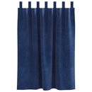 vidaXL Sötétítő függönyök 2 pcs Sötét kék 140 x 140 cm Bársony