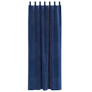 vidaXL Sötétítő függönyök 2 pcs Sötét kék 140 x 225 cm Bársony