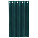 vidaXL Sötétítő függönyök 2 pcs Sötétzöld 140 x 140 cm Bársony