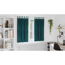 vidaXL Sötétítő függönyök 2 pcs Sötétzöld 140 x 175 cm Bársony