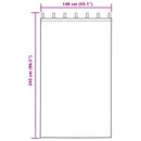 vidaXL Sötétítő függönyök 2 pcs Sötétzöld 140 x 245 cm Bársony