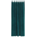 vidaXL Sötétítő függönyök 2 pcs Sötétzöld 140 x 260 cm Bársony