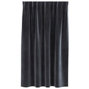 vidaXL Sötétítő függönyök 2 pcs Sötétszürke 140 x 140 cm Bársony