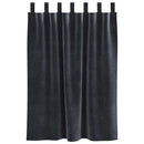 vidaXL Sötétítő függönyök 2 pcs Sötétszürke 140 x 140 cm Bársony