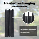 vidaXL Sötétítő függönyök 2 pcs Sötétszürke 140 x 225 cm Bársony