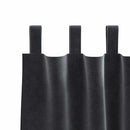 vidaXL Sötétítő függönyök 2 pcs Sötétszürke 140 x 260 cm Bársony