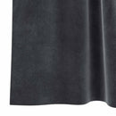 vidaXL Sötétítő függönyök 2 pcs Sötétszürke 140 x 260 cm Bársony