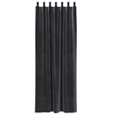 vidaXL Sötétítő függönyök 2 pcs Sötétszürke 140 x 260 cm Bársony