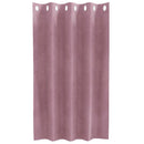 vidaXL Sötétítő függönyök 2 pcs Sötét rózsaszín 140 x 140 cm Bársony