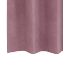 vidaXL Sötétítő függönyök 2 pcs Sötét rózsaszín 140 x 175 cm Bársony