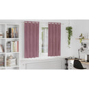 vidaXL Sötétítő függönyök 2 pcs Sötét rózsaszín 140 x 175 cm Bársony