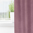 vidaXL Sötétítő függönyök 2 pcs Sötét rózsaszín 140 x 175 cm Bársony