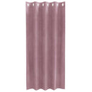 vidaXL Sötétítő függönyök 2 pcs Sötét rózsaszín 140 x 175 cm Bársony