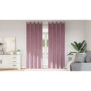 vidaXL Sötétítő függönyök 2 pcs Sötét rózsaszín 140 x 245 cm Bársony