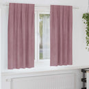 vidaXL Sötétítő függönyök 2 pcs Sötét rózsaszín 140 x 175 cm Bársony