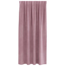 vidaXL Sötétítő függönyök 2 pcs Sötét rózsaszín 140 x 175 cm Bársony