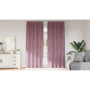 vidaXL Sötétítő függönyök 2 pcs Sötét rózsaszín 140 x 260 cm Bársony