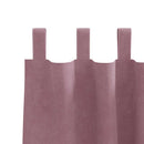 vidaXL Sötétítő függönyök 2 pcs Sötét rózsaszín 140 x 225 cm Bársony