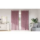 vidaXL Sötétítő függönyök 2 pcs Sötét rózsaszín 140 x 225 cm Bársony