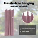 vidaXL Sötétítő függönyök 2 pcs Sötét rózsaszín 140 x 260 cm Bársony