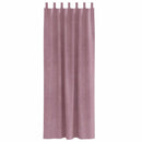 vidaXL Sötétítő függönyök 2 pcs Sötét rózsaszín 140 x 260 cm Bársony