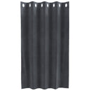 vidaXL Sötétítő függönyök 2 db Világosszürke 140 x 140 cm Bársony