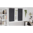 vidaXL Sötétítő függönyök 2 pcs Világosszürke 140 x 175 cm Bársony