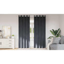 vidaXL Sötétítő függönyök 2 pcs Világosszürke 140 x 225 cm Bársony