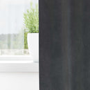 vidaXL Sötétítő függönyök 2 pcs Világosszürke 140 x 260 cm Bársony
