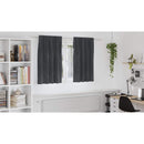 vidaXL Sötétítő függönyök 2 pcs Világosszürke 140 x 140 cm Bársony